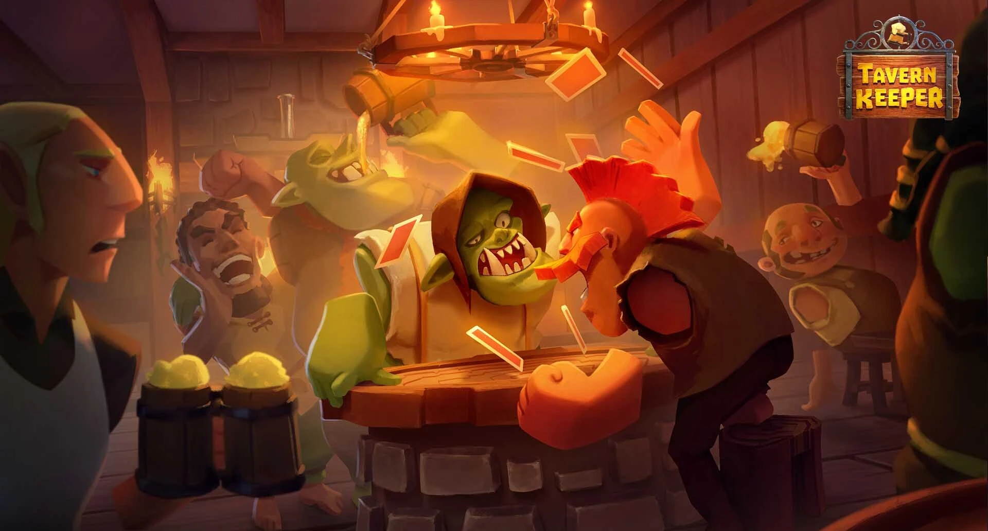 "Не хватило денег на лицензию?": со страницы предстоящей Tavern Keeper исчезло упоминание о наличии Denuvo