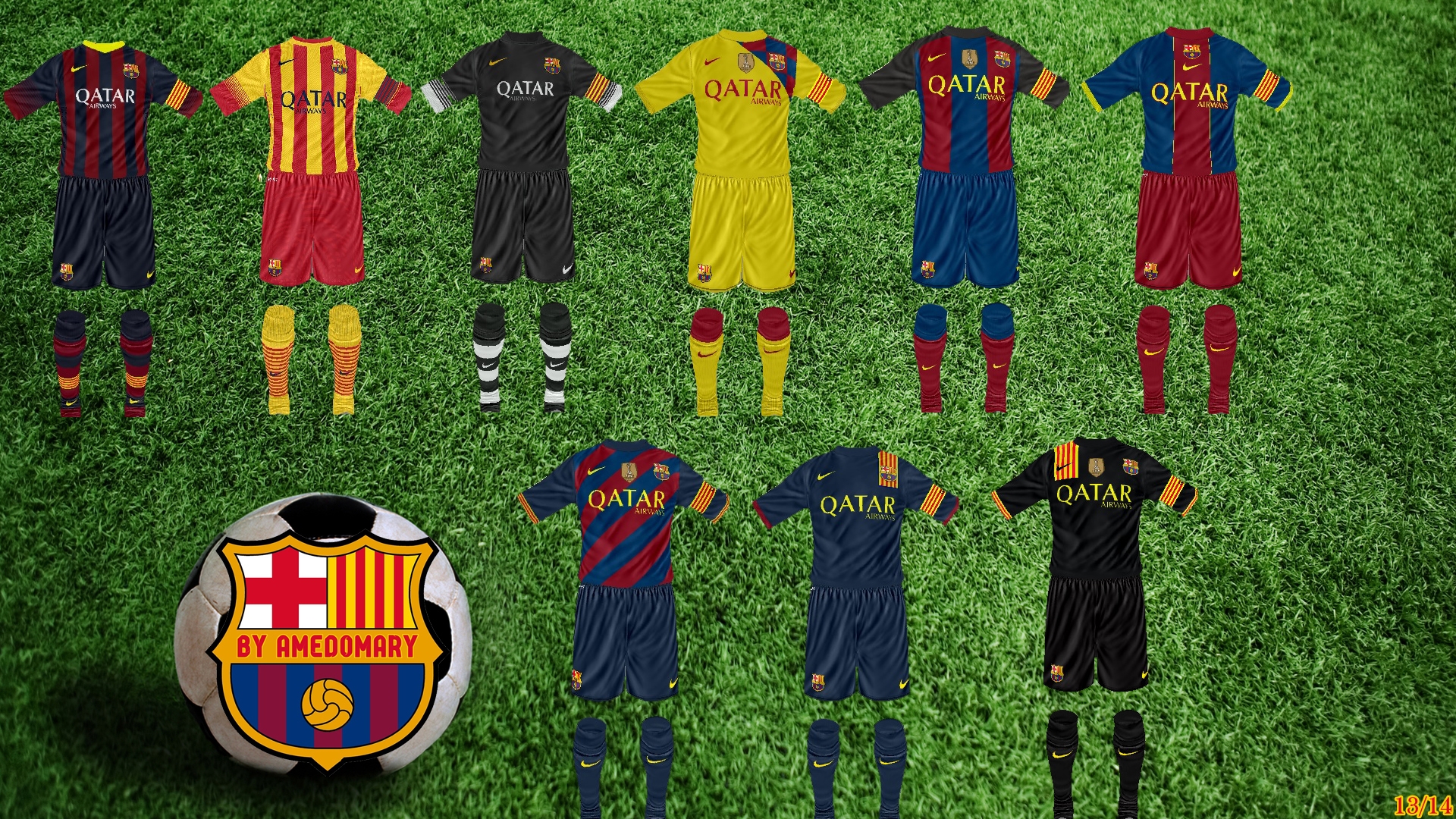 FIFA 13 "FC Barcelona 13/14 + Fantasy Kit"