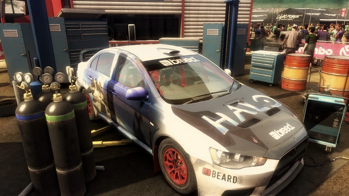 Colin McRae: DiRT 2 "Evo x mer | Halo текстура"