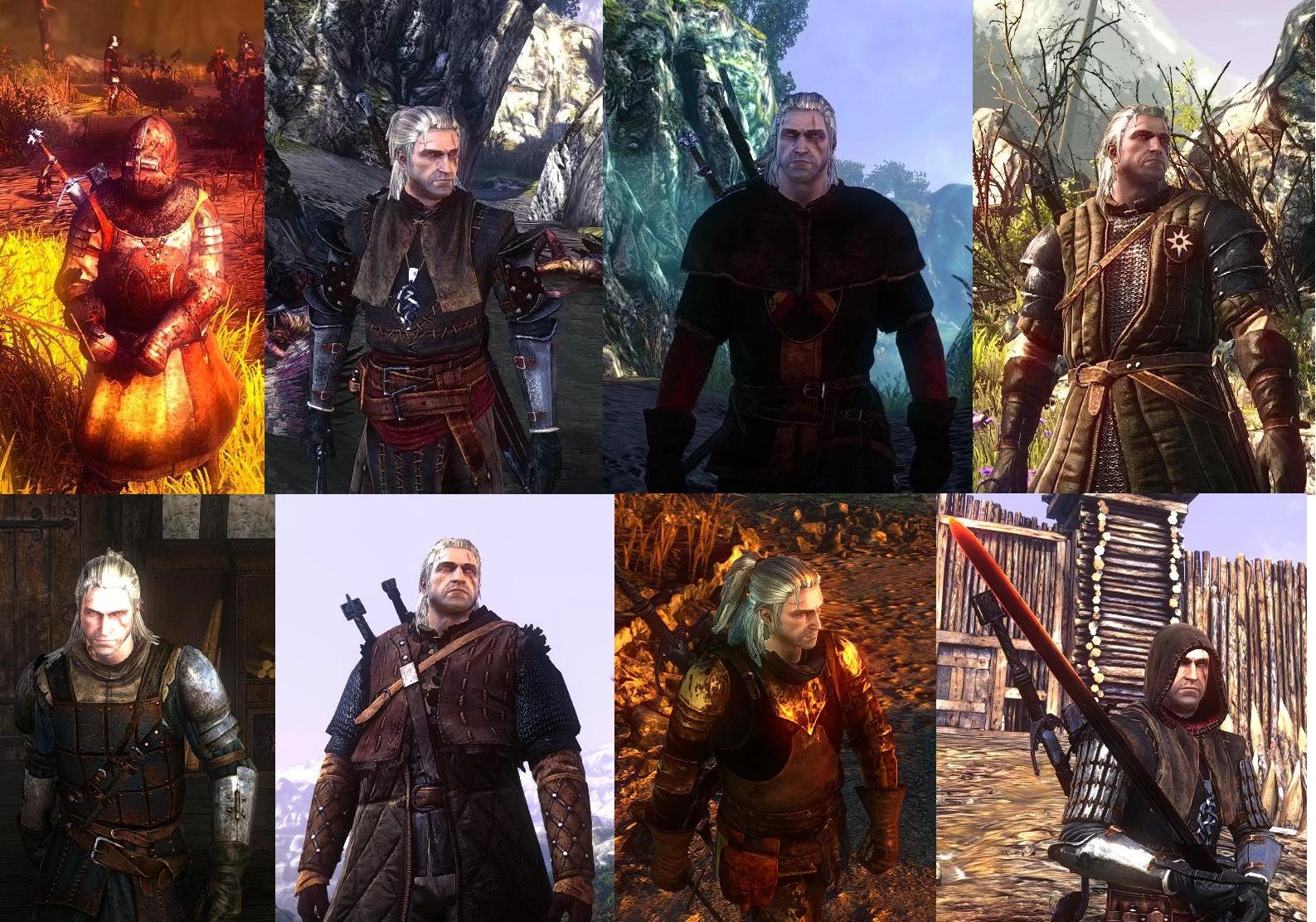 Witcher 2 "Legend Item Pack (LIP) (комплекты брони, оружия)"