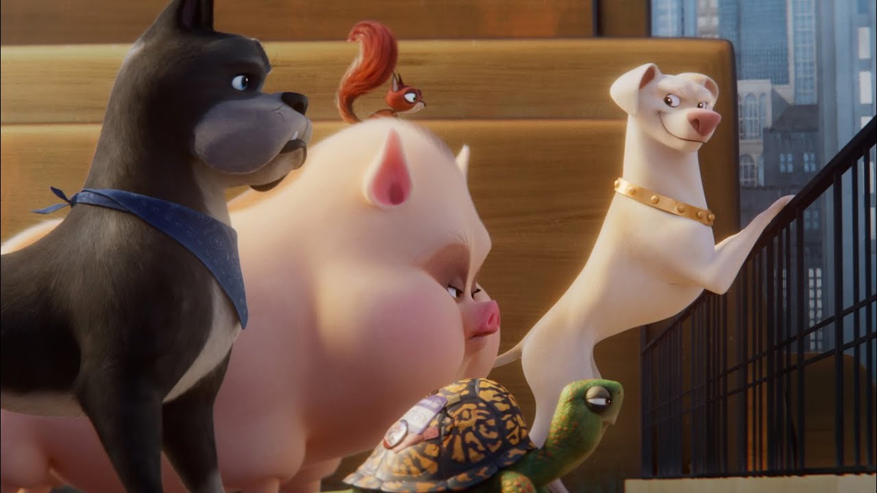 Krypto Dog saves Superman in the new trailer of the animated film \
