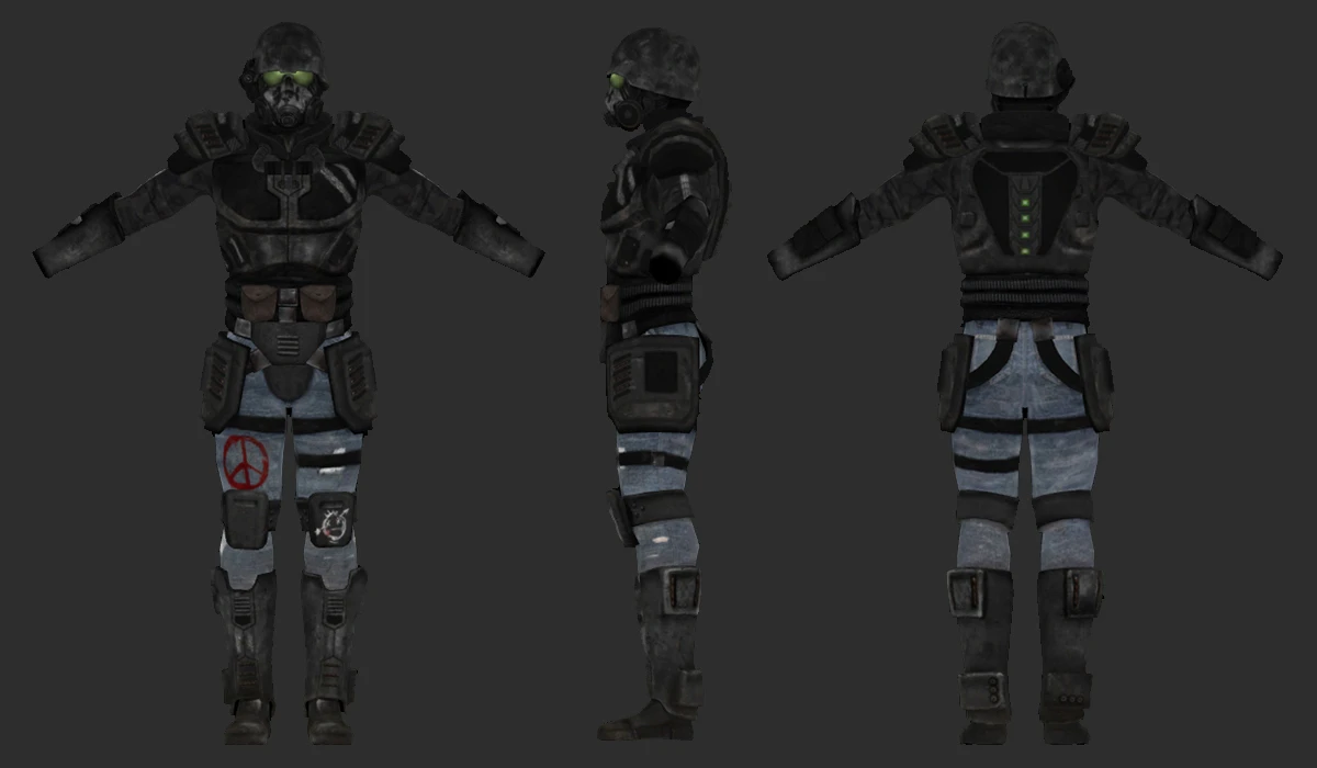 Fallout: New Vegas "Броня "Призрак" [ 1.5 RU ]"