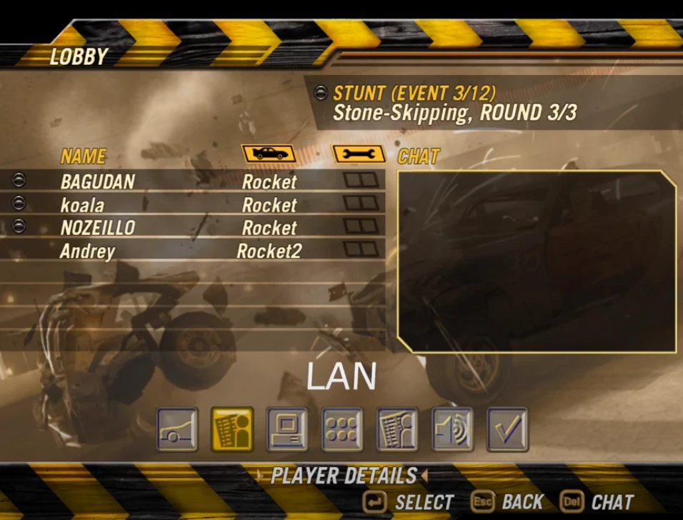 Flatout 2: Чит-Мод/Cheat-Mode (Megahack v1)