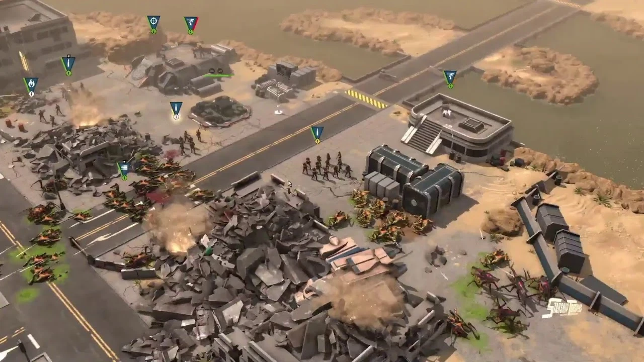 Новое геймплейное видео Starship Troopers - Terran Command с недавней трансляции