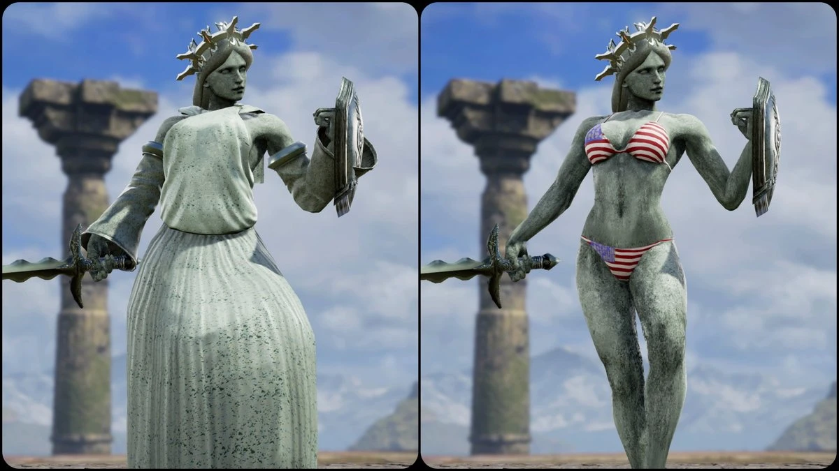 Статуя свободы?