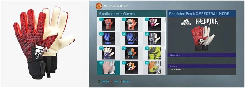 Pes 2019 "Predator NC Pro Initiator Grip Gloves"