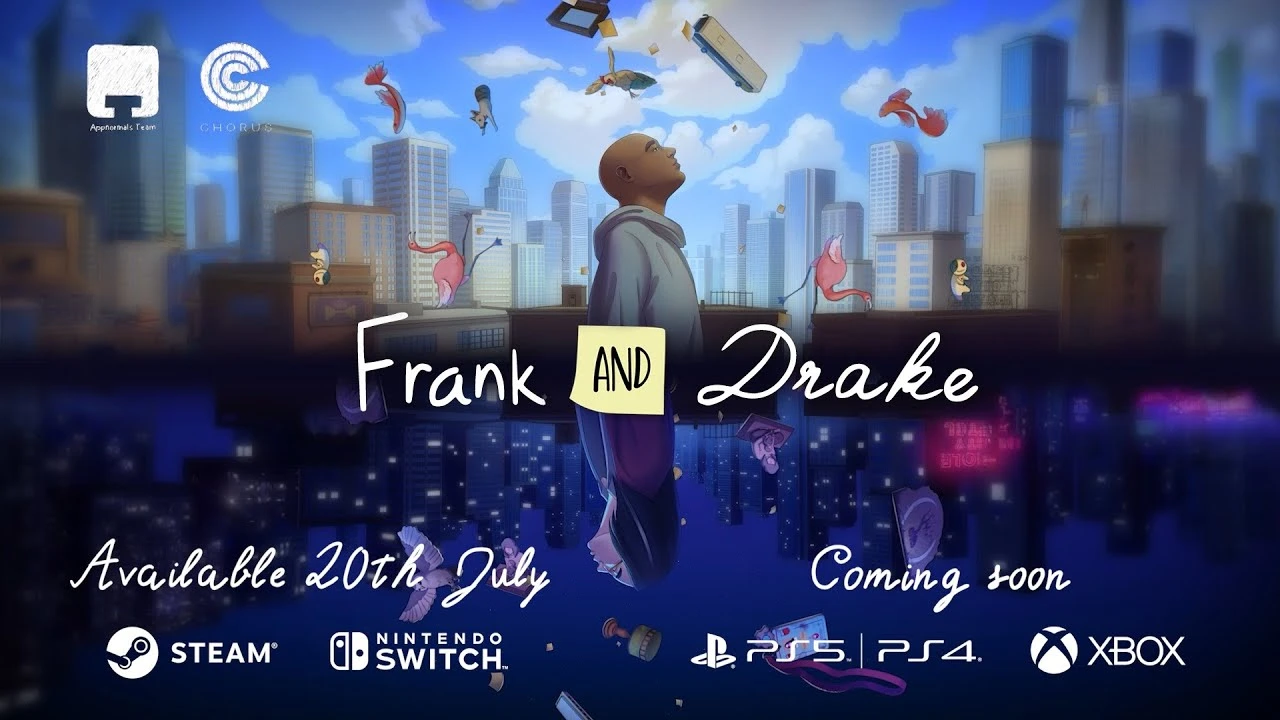 Нарисованное от руки 2D-приключение Frank and Drake выйдет на ПК и Nintendo Switch 29 июля