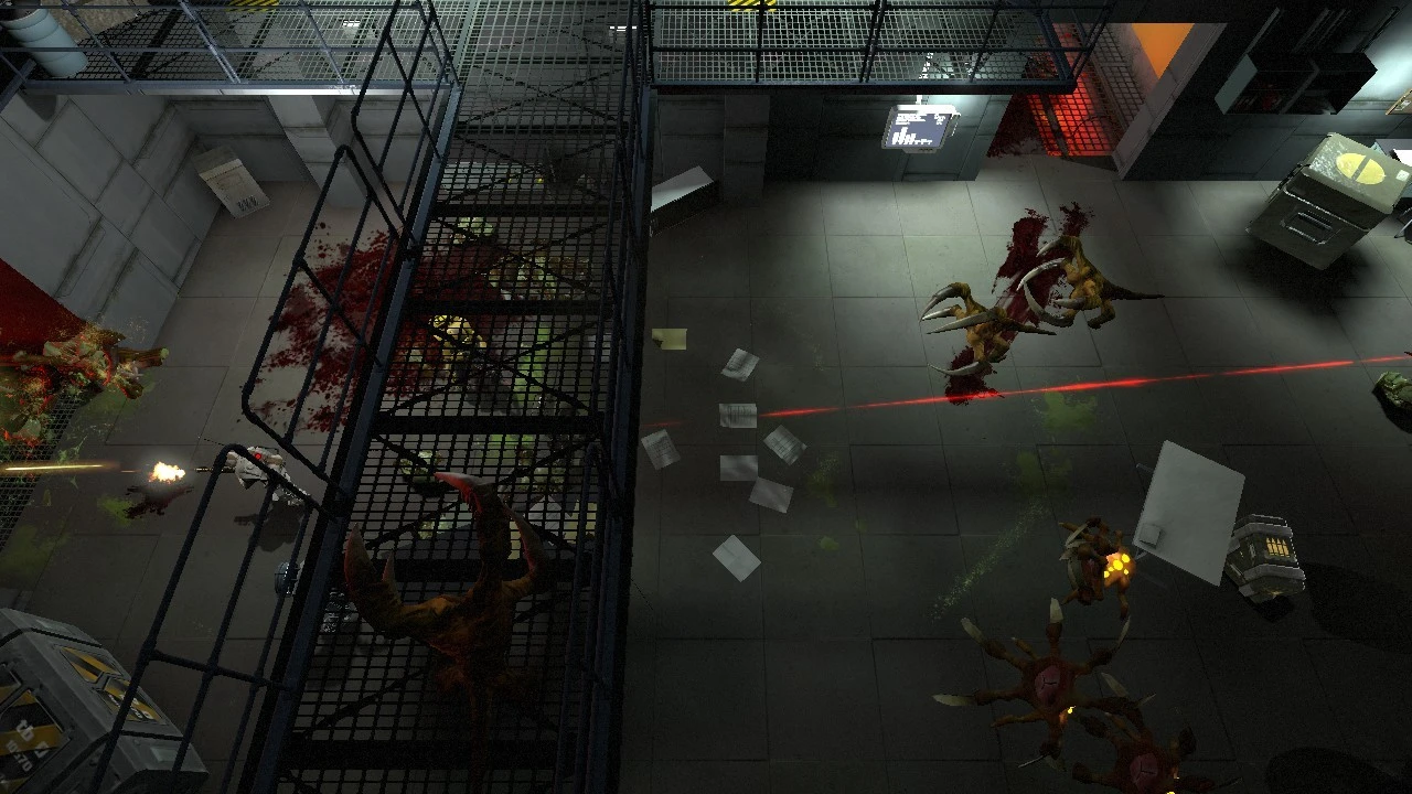 Alien Swarm "Infected Lab X/Зараженная лаборатория X"