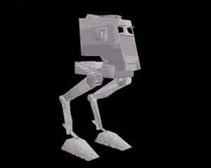 Quake 2 "AT-ST Робот из starwars"