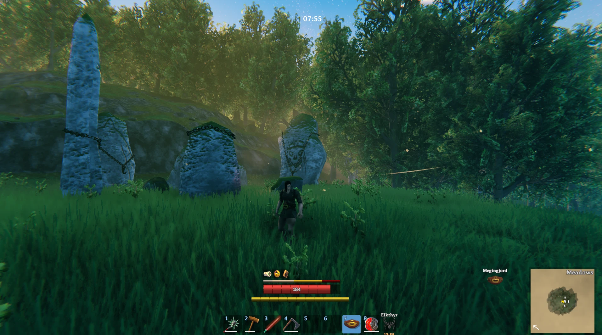 Valheim "Минималистический интерфейс"