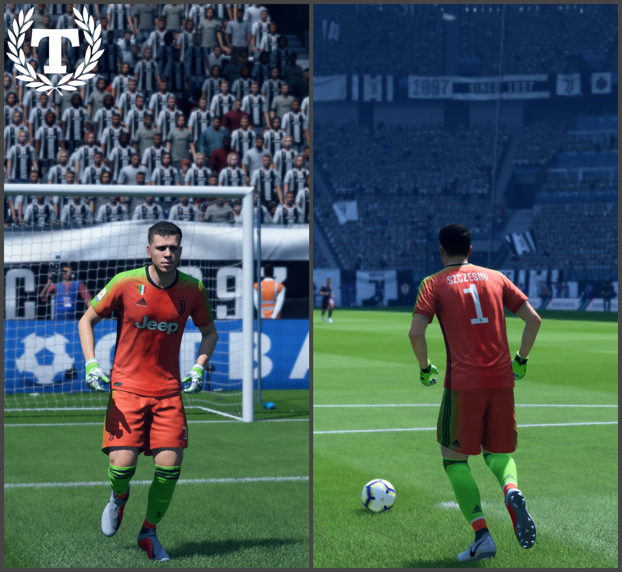 FIFA 19 "Juventus Reserve GK Kits"