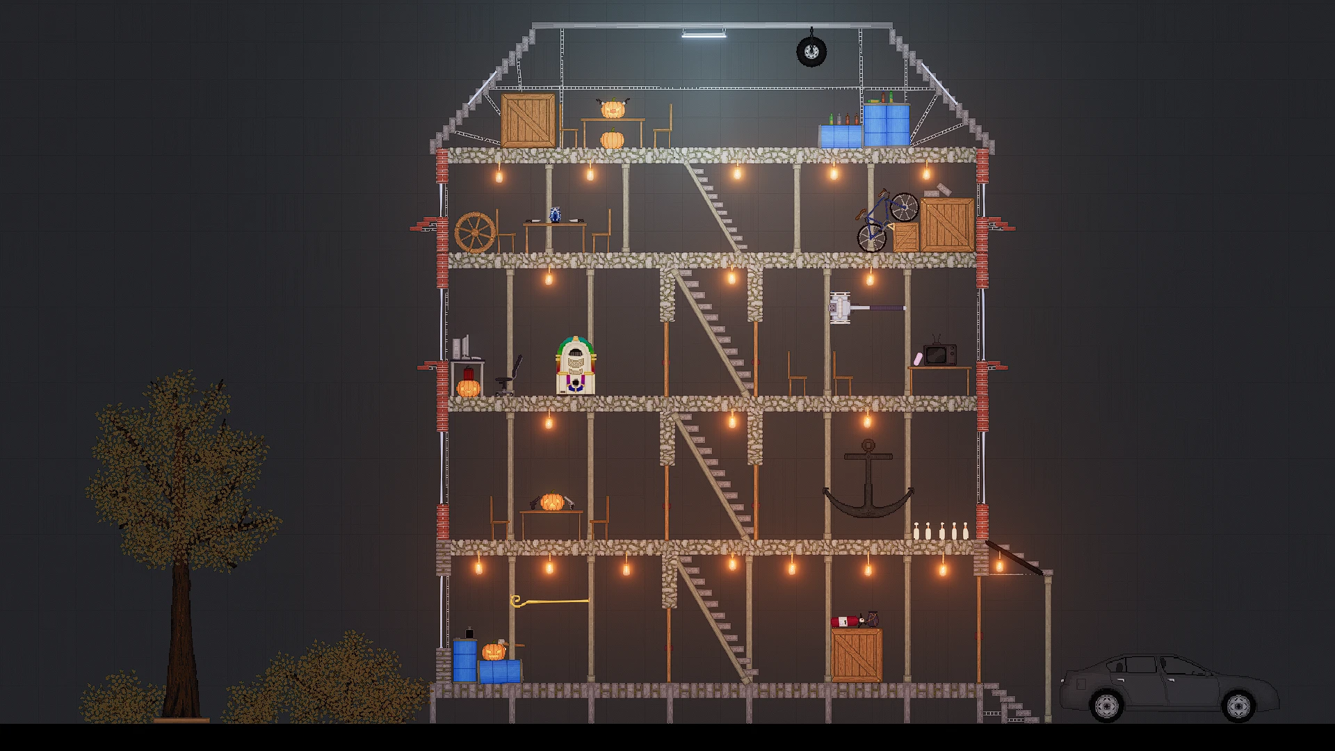 People Playground "Многоэтажный домик" [1.27.5+]