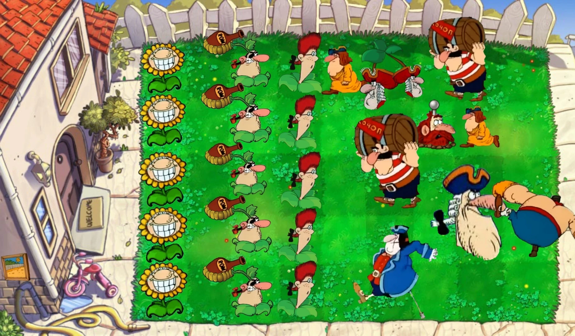 Растения против пиратов