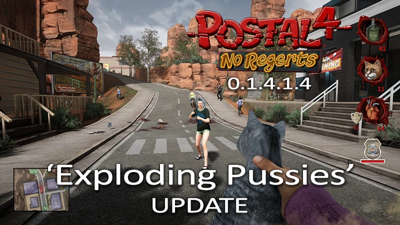 В Postal 4 появилась "Кошачья Граната"