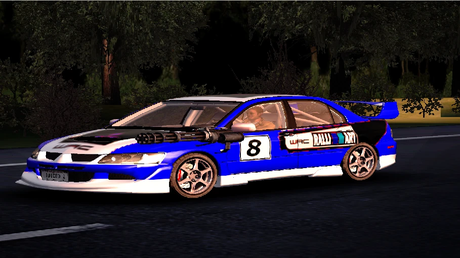 Crashday "Mitsubishi Lancer Evolution VIII GSR"