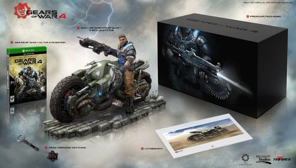 Коллекционное издание Gears of War 4 появилось на Amazon по цене в $250