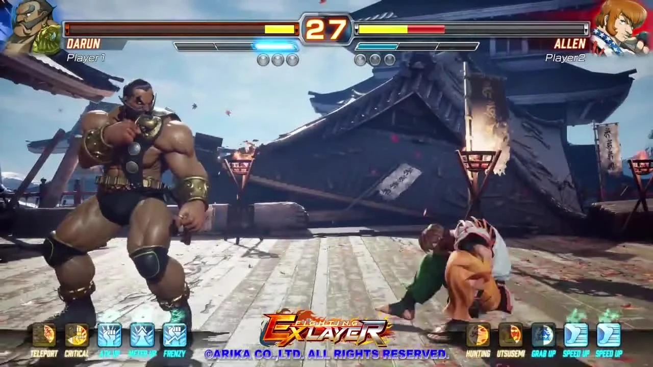 12 минут свежего геймплея Fighting EX Layer