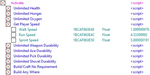 Scrapnaut: Таблица для Cheat Engine [v1.0.30] {YoucefHam}