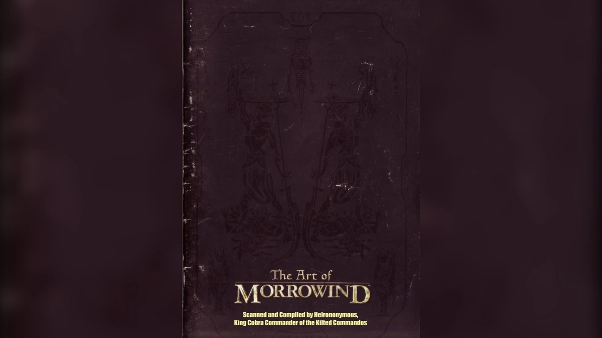 The Elder Scrolls III: Morrowind "Артбук - Art of Morrowind"