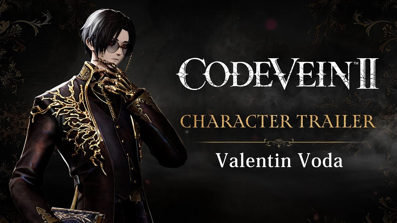 Трейлер персонажей Code Vein 2 - Валентин Вода