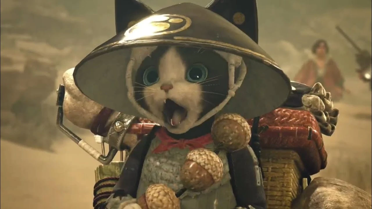 Кто бы ни создал эту сцену с отважным Палико в Monster Hunter Wild, он или она просто гений