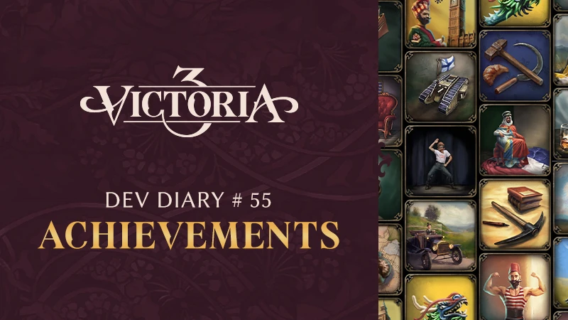 Исторические ачивки в глобальной стратегии Victoria 3