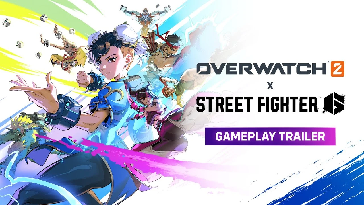Геймплейный трейлер коллаборации "Overwatch 2 x Street Fighter 6"