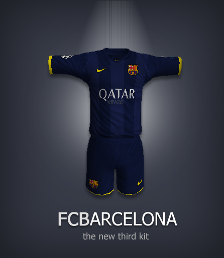 FIFA 10 "FC Barcelona New Third Kit v2"