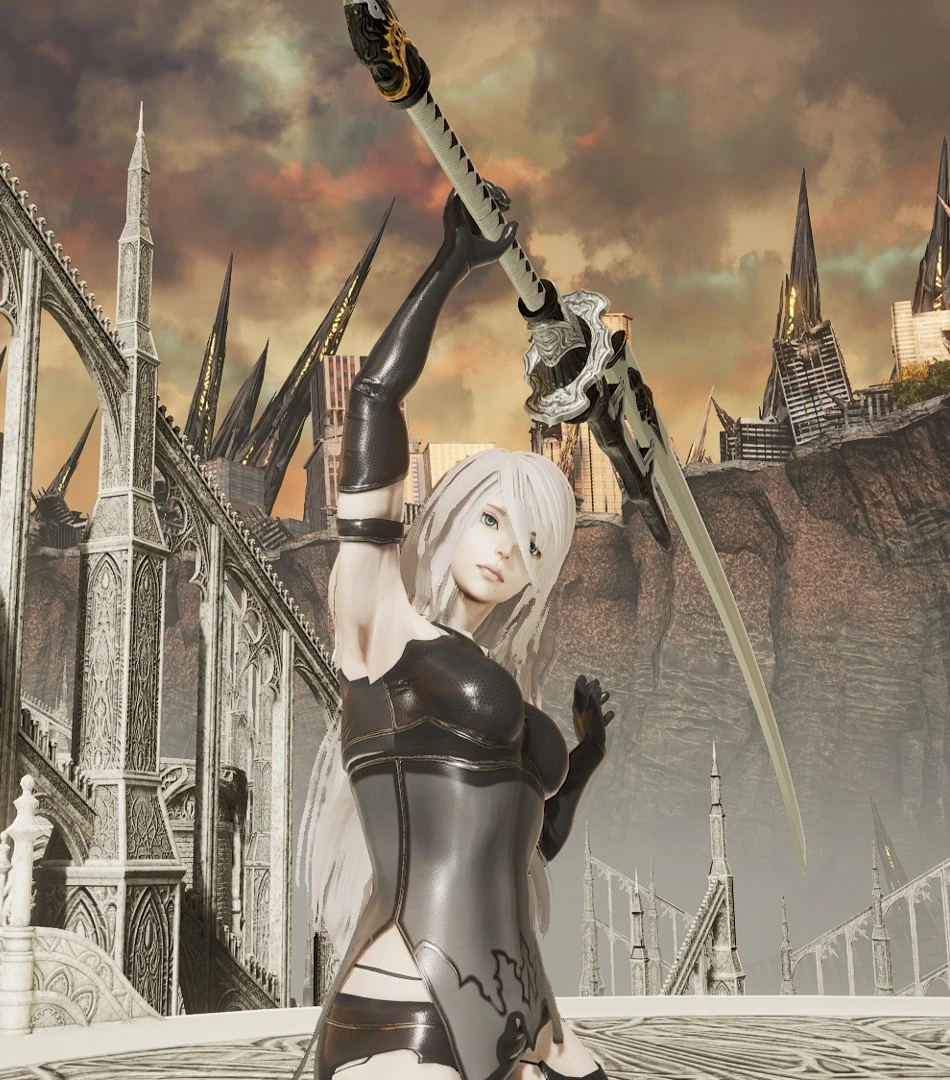 Code Vein "A2 из Nier Automata"