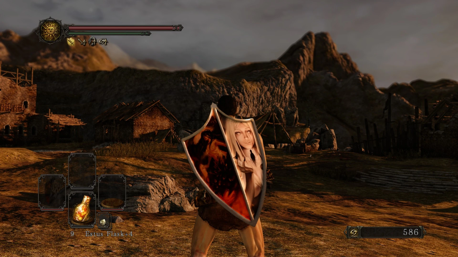 Dark Souls 2 "Quelaag-Quelaan Silver Eagle Kite Shield Replacement"