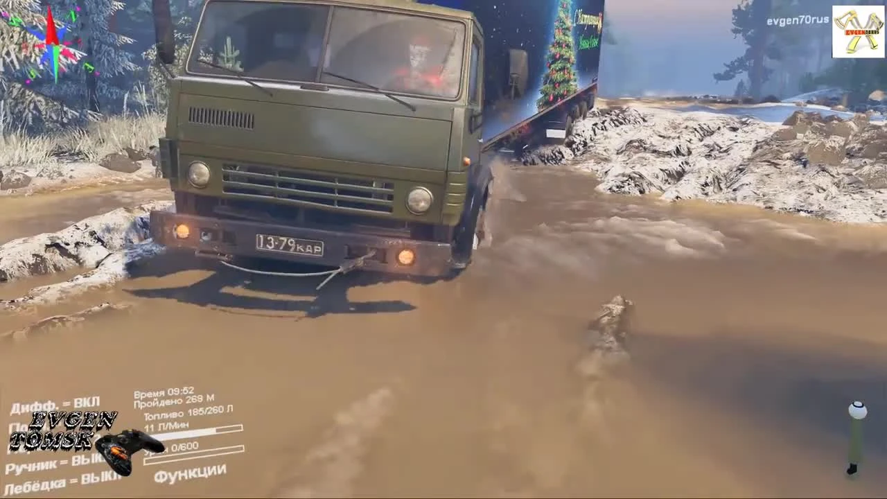 Spintires: MudRunner. С Наступающим! [Фан трейлер]