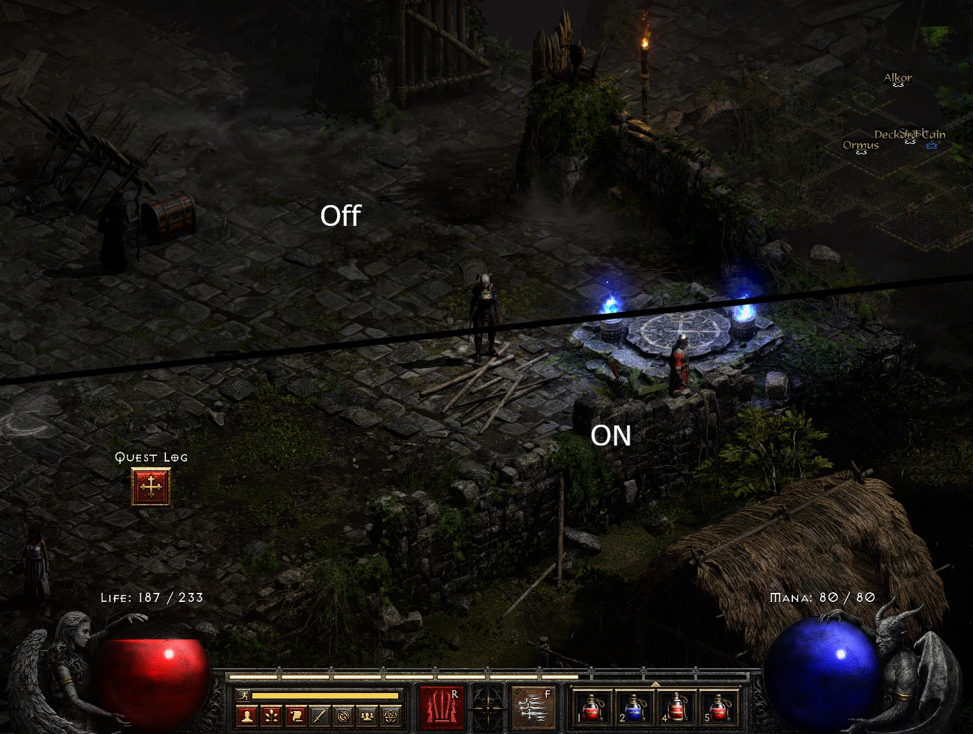 Diablo 2: Resurrected "Больше контраста"