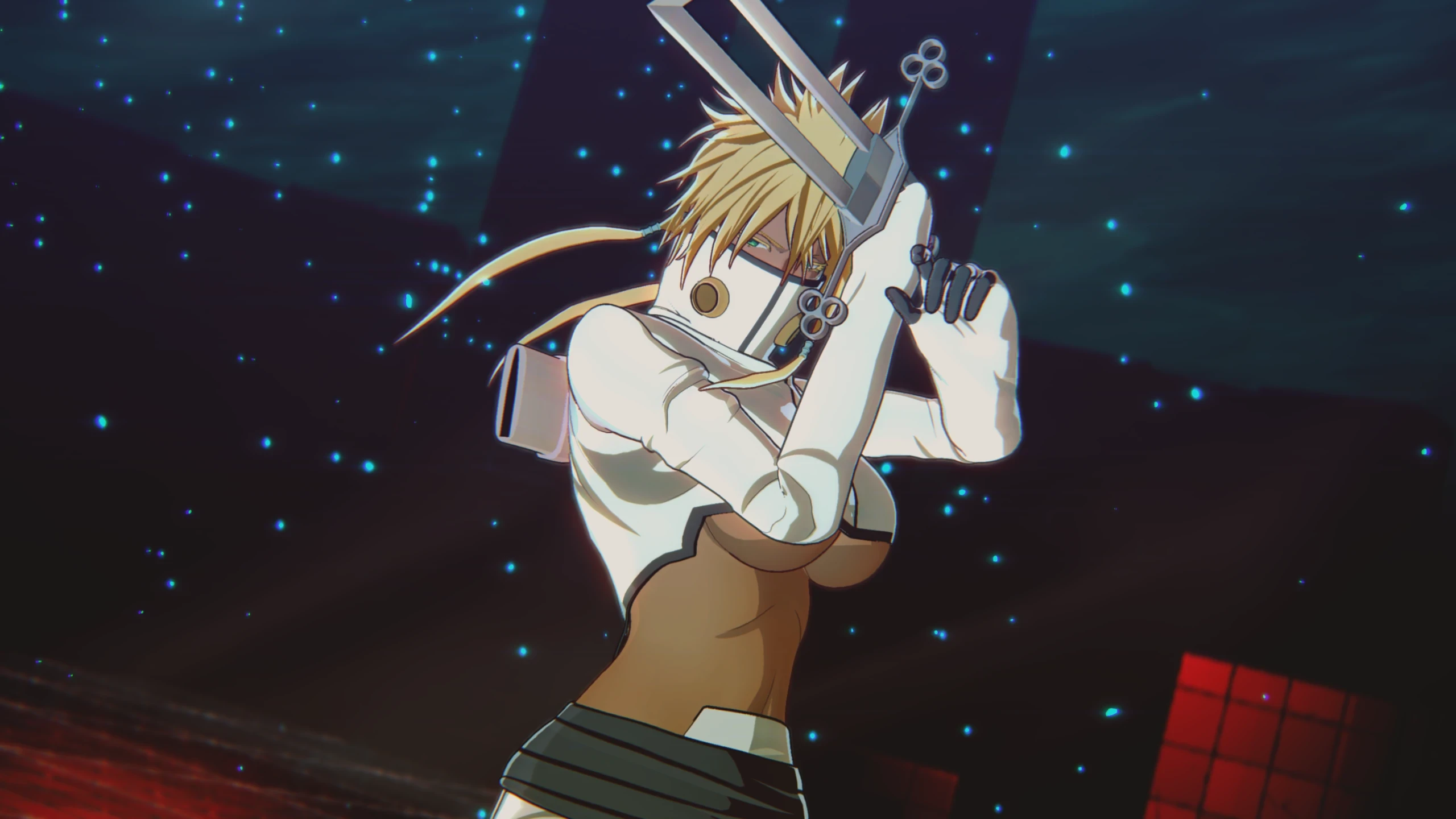 Bleach: Rebirth of Souls "Тия Харрибел одежда из манги"