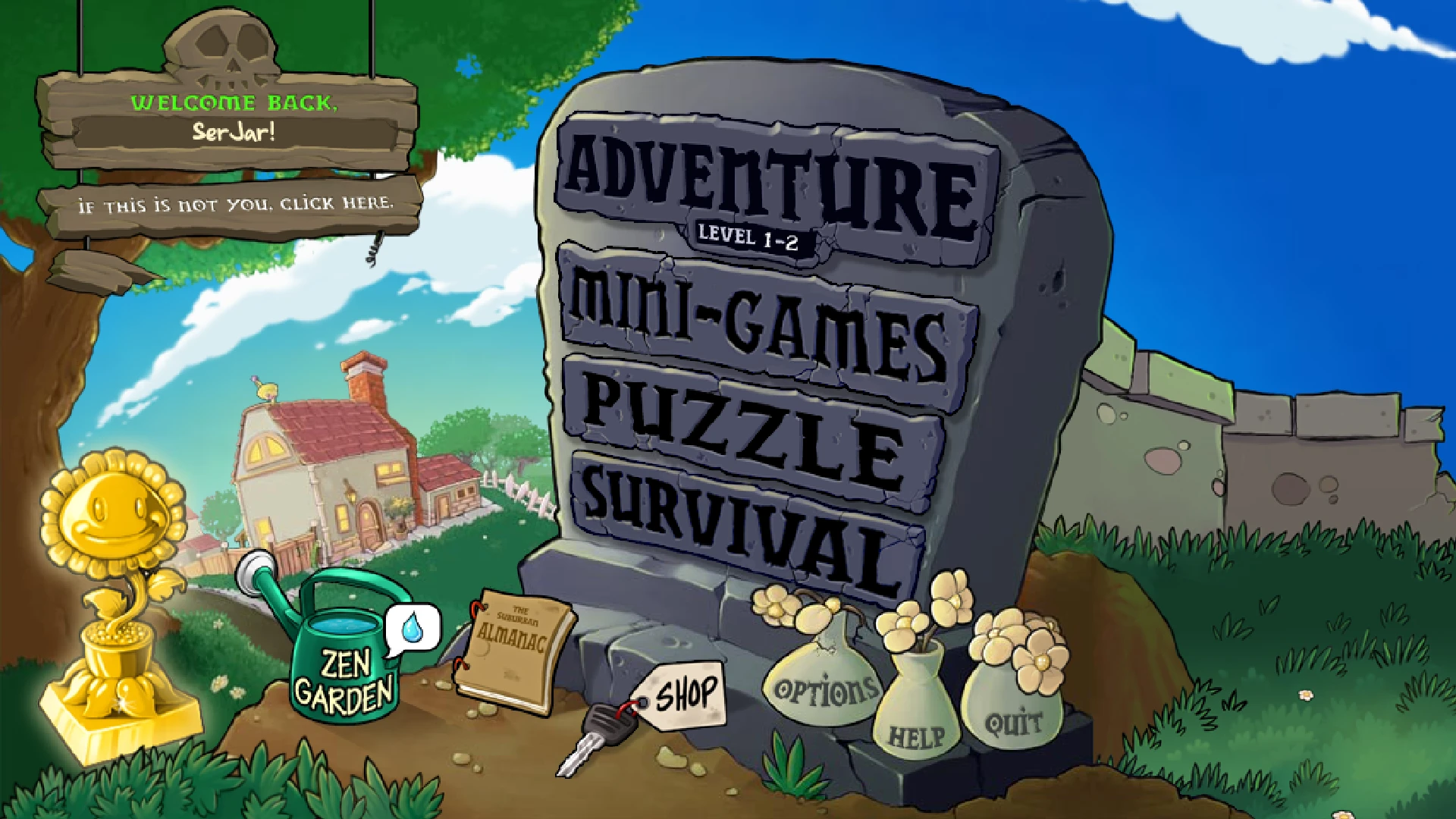 Plants vs. Zombies "Широкоэкранный формат 16:9"