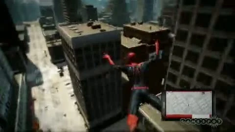 The Amazing Spider-Man "Геймплей Полёты"