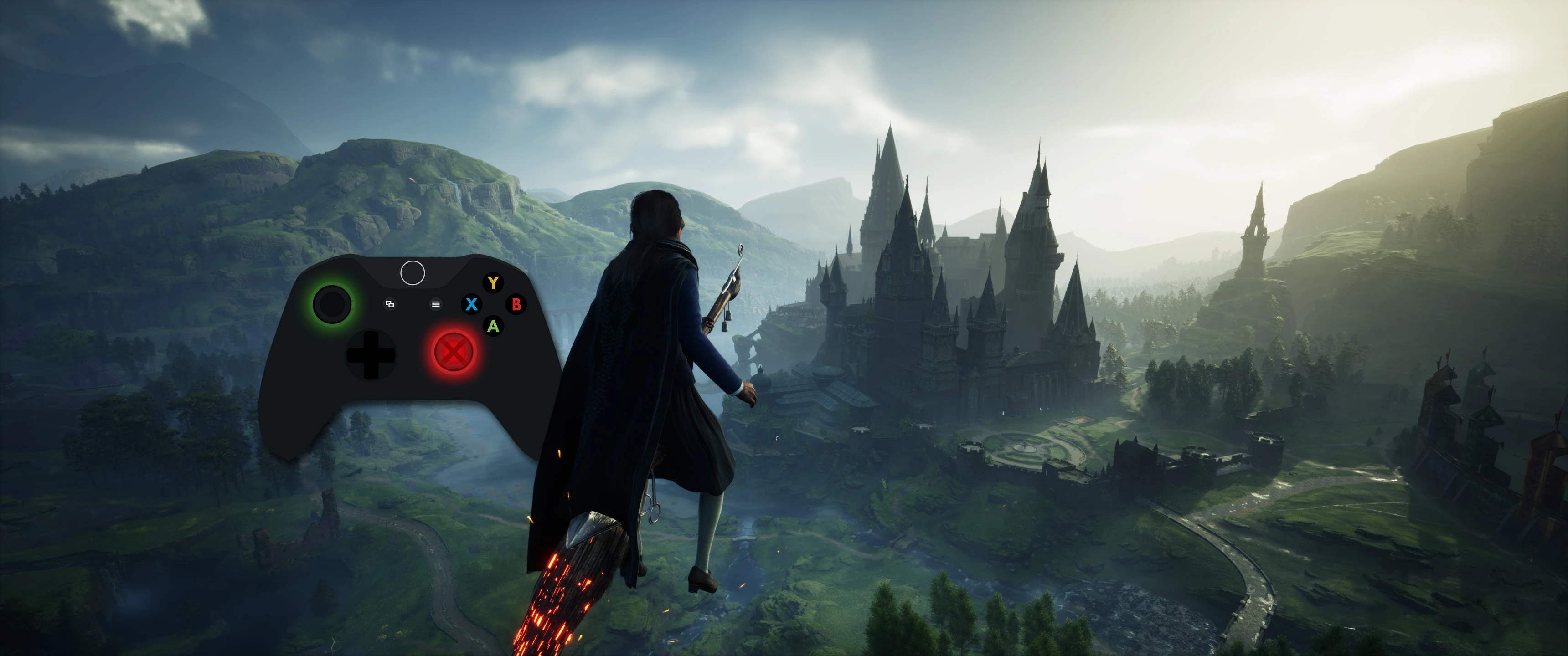 Hogwarts Legacy "Улучшенное управление метлой" [v2.0]