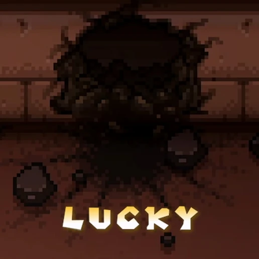 The Binding of Isaac "Эффект "Удача" для секретных комнат"