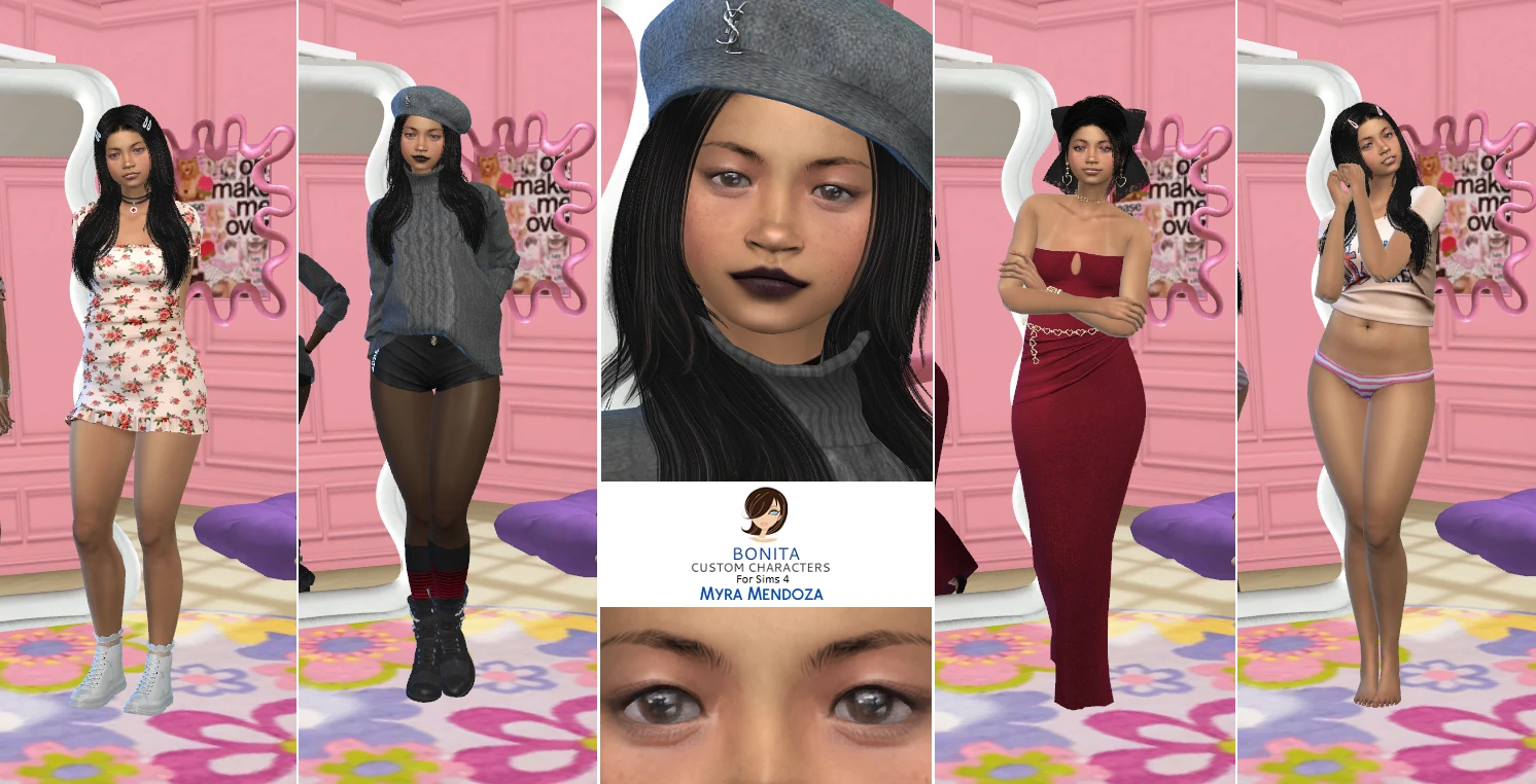 The Sims 4 "Персонаж - Майра Мендоса"