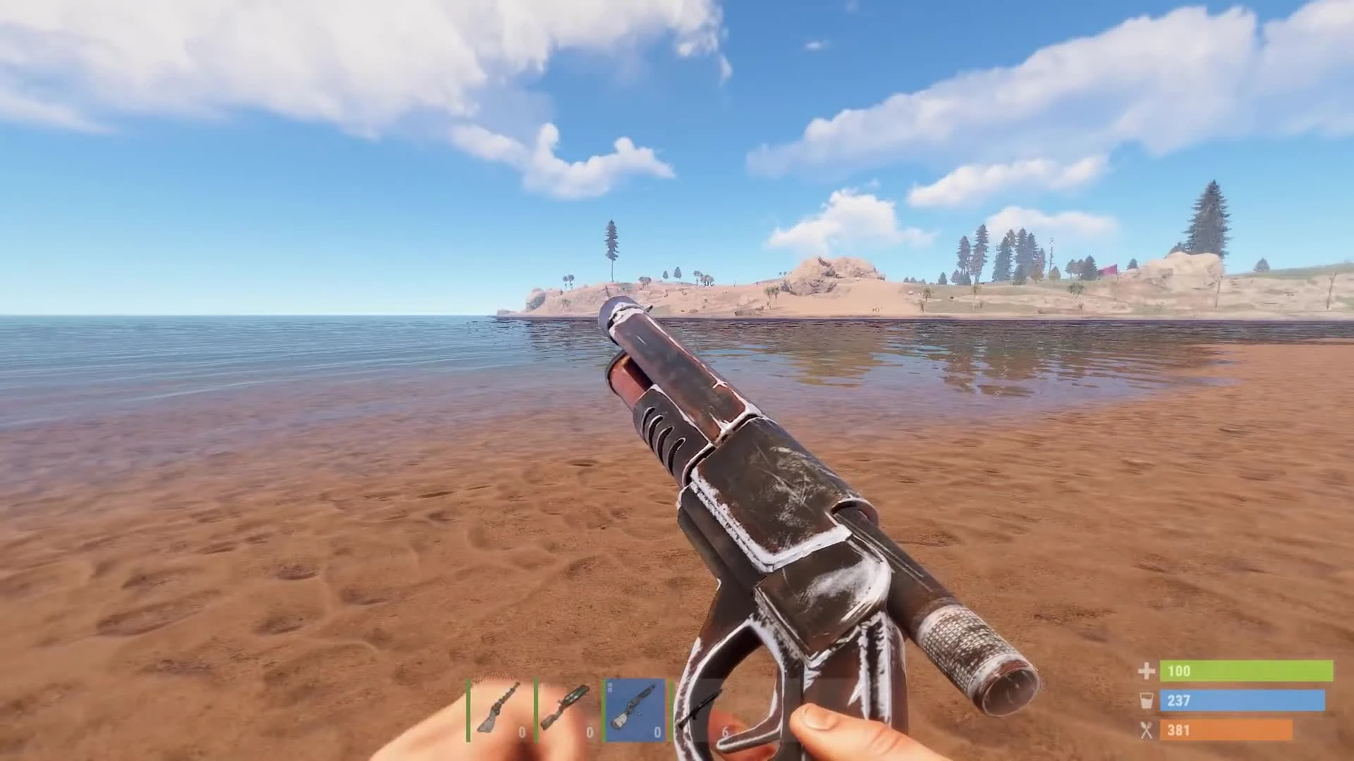 Rust - Новый дробовик Spas 12!