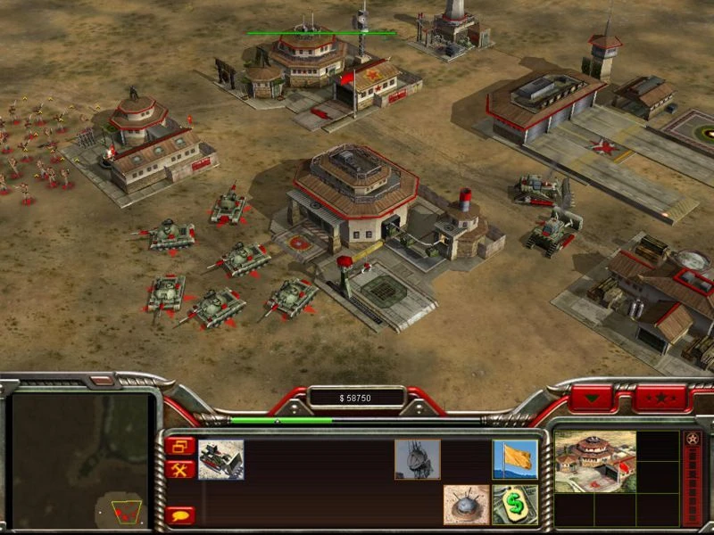 Command & Conquer Generals: Zero Hour "Карта - Conflict Zone"