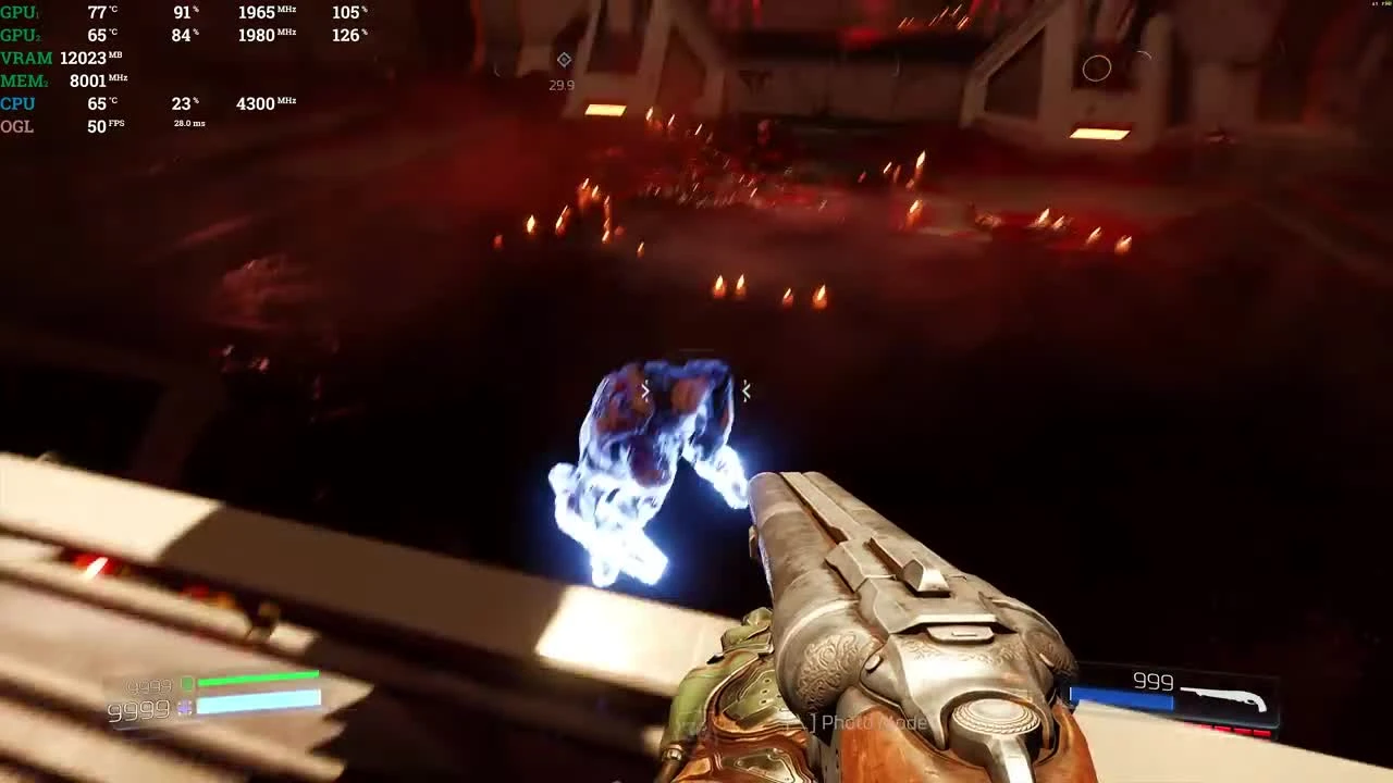 Doom с разрешением 8K и двумя Nvidia Titan RTX