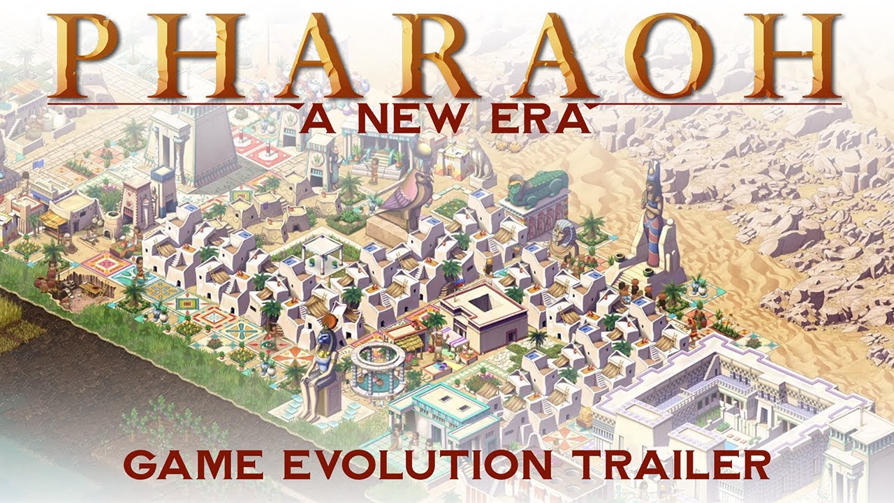 Сравнительный трейлер обновлённого градостроительного симулятора Pharaoh: A New Era