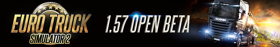 Стартовала открытая бета обновления 1.57 для Euro Truck Simulator 2