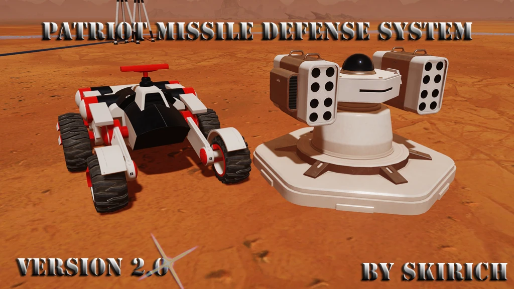 Surviving Mars "Защитная Ракетная Установка (Patriot MIssile )"