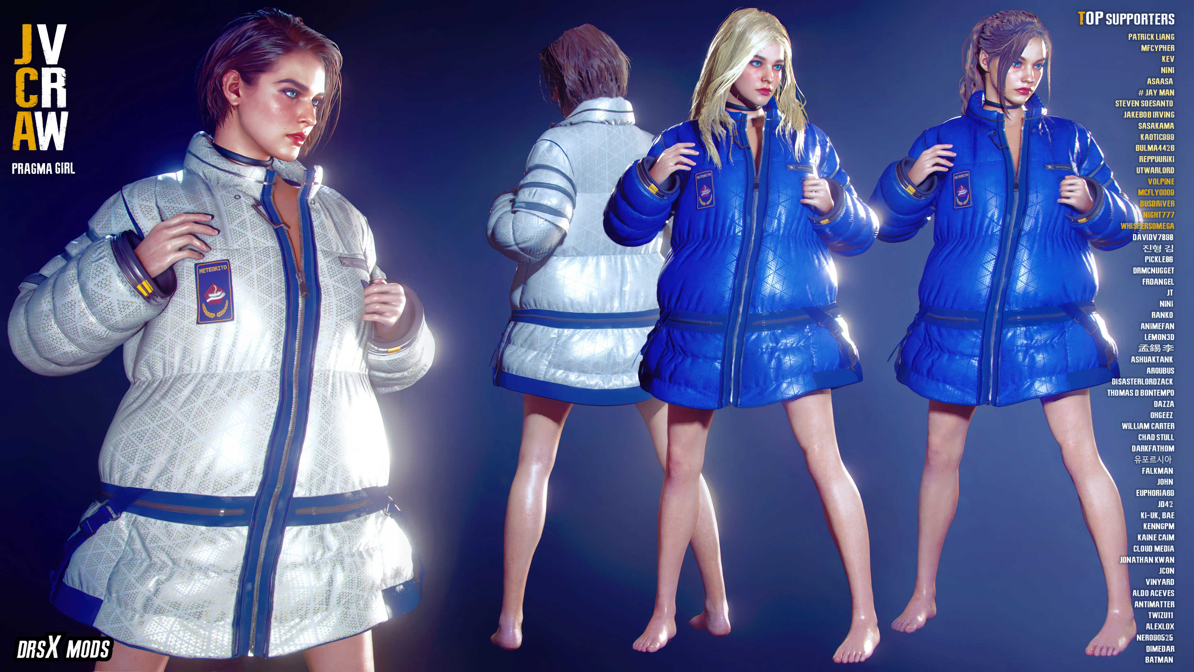 Resident Evil 2 "Клэр и Ада в пуховике"