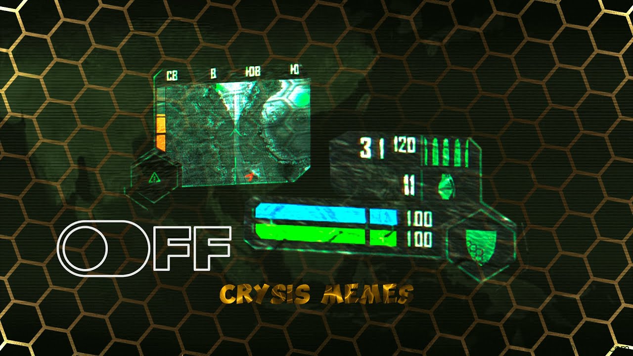 Crysis "Отключить HUD"
