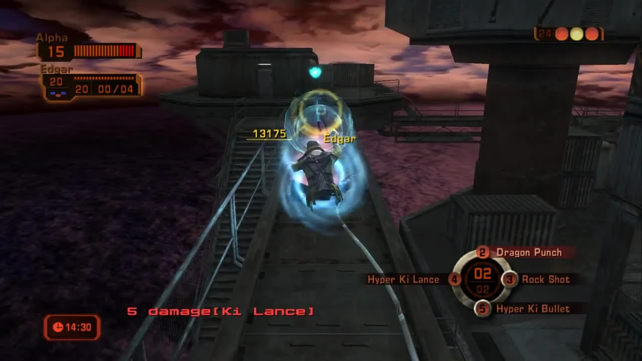 Phantom Dust Remaster "битва с боссом Edgar Boss Fight "