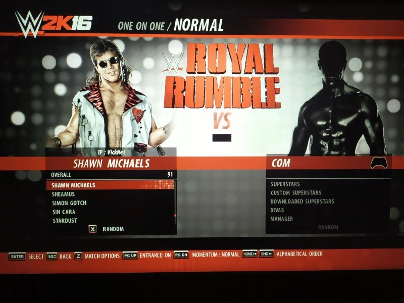 WWE 2K16 "Renders Shawn Michaels"