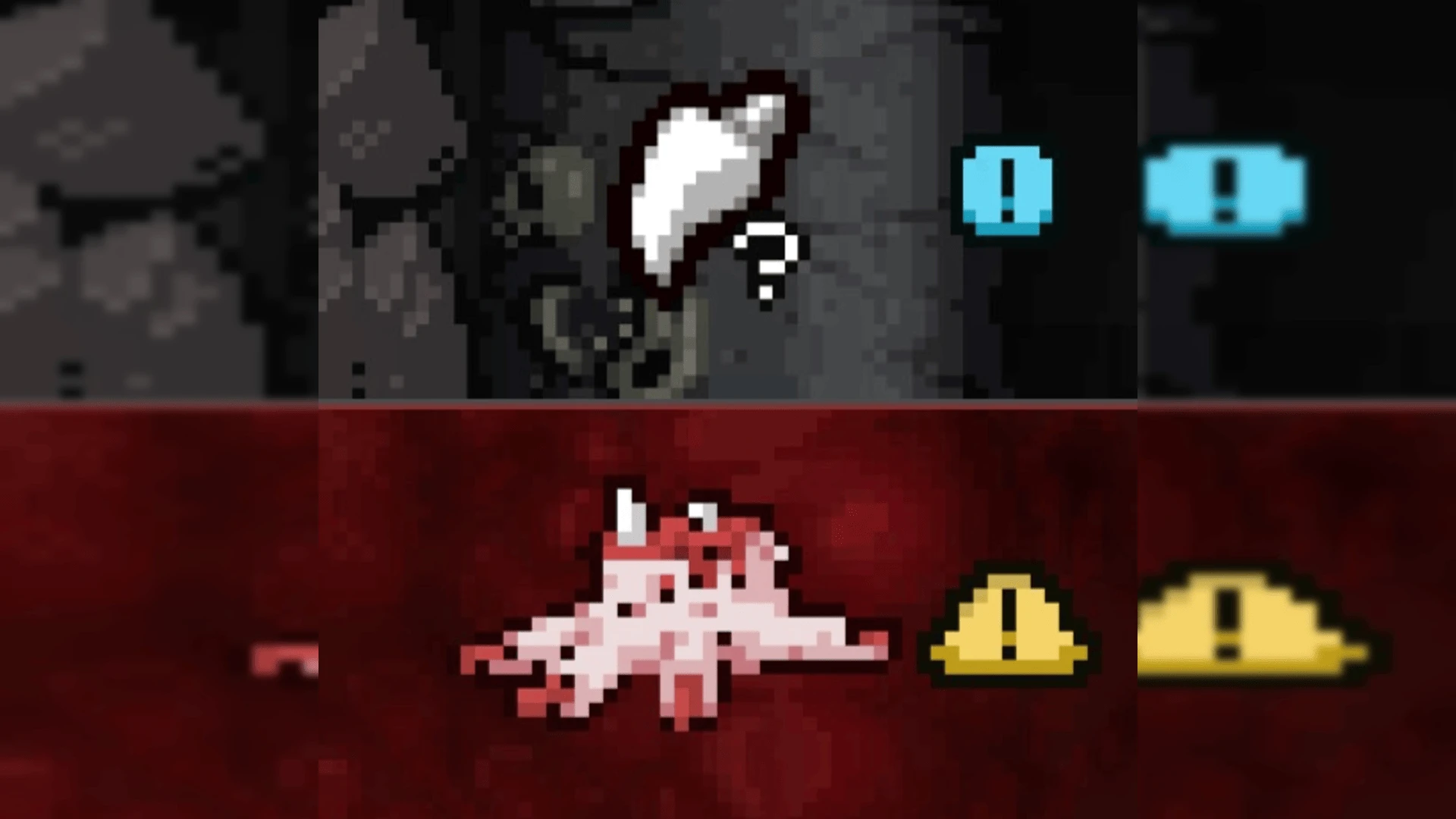 The Binding of Isaac "Видимые звуковые сигналы"