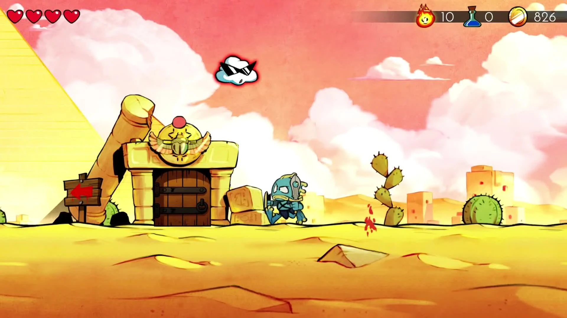 Обзор игры Wonder Boy 3: The Dragon's Trap